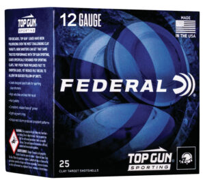 Federal TGSF1288 Top Gun 12Gauge 2.75" 1oz 8Shot 25 Per Box/10 Case