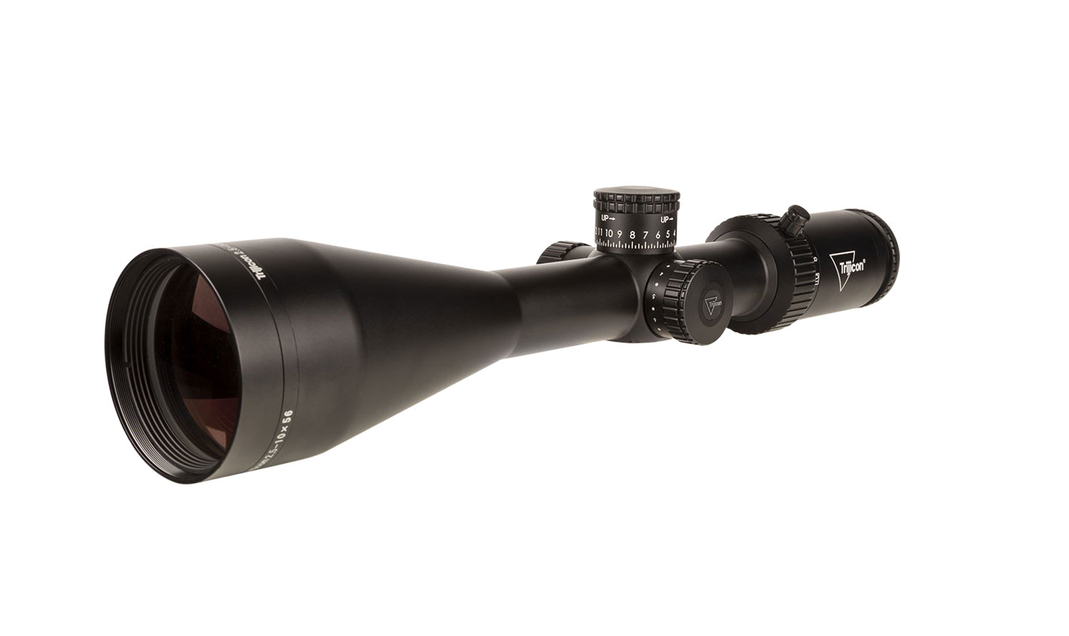 Trijicon 2900028 Credo HX Satin Black 2.5-10x56mm 30mm Tube LED Illuminated Green MOA Precision Hunter Reticle