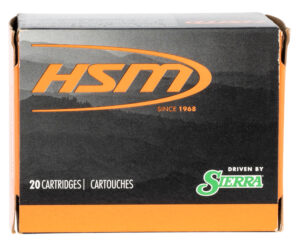 HSM Pro Pistol .44 Rem Mag 300 gr JSP ammunition box, 20 rounds