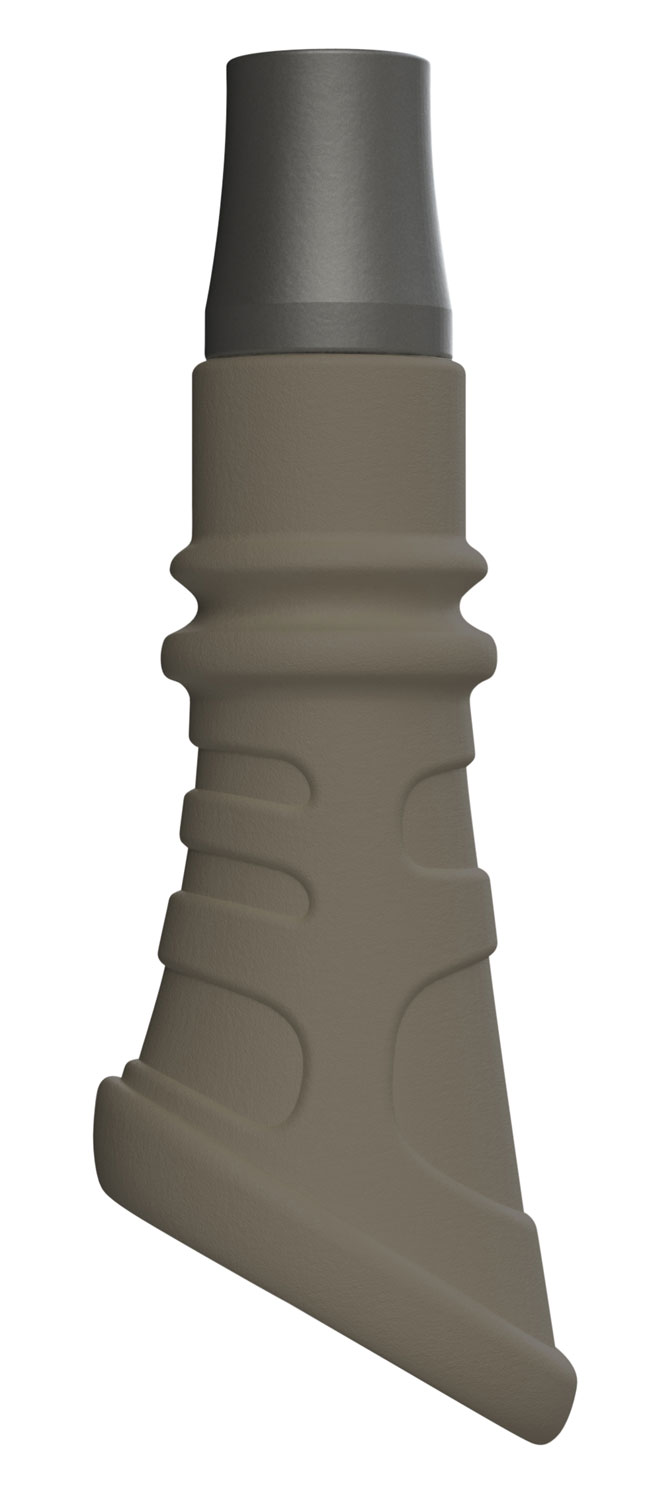 Foxpro JACNHDE Jackal-N-Hyde Closed Call Double Reed Prey Sounds Attracts Predators Tan