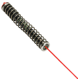 LaserMax LMSHKVP9 Red H&K Guide Rod Laser  VP9 Black