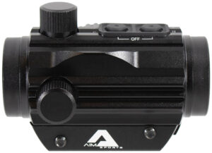 Aim Sports RD120PE Micro Dot  5 MOA Black Anodized 1x20mm Red/Green Dual Illuminated