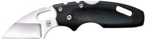 Cold Steel CS20MT Tuff Lite Mini 2" Folding Sheepsfoot Plain 4034 SS Blade, 3" Black Griv-Ex Handle, Includes Pocket Clip