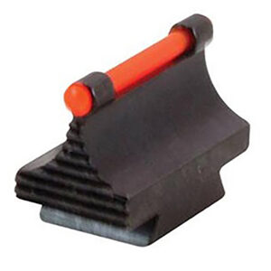 TruGlo TGTG95500RR 3/8" Dovetail Front Sight Black 0.500" Red Ramp for Rifle