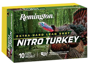 Remington Ammunition 26688 Nitro Turkey 12Gauge 2.75" 1 1/2oz 5Shot 10 Per Box/10 Case