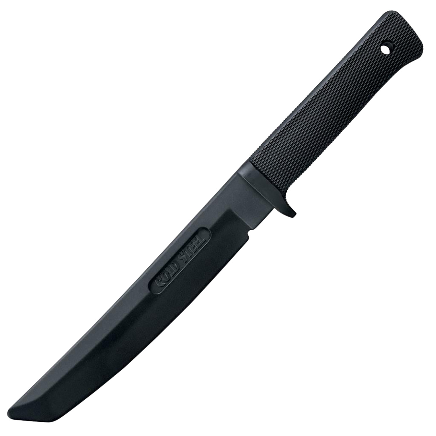Cold Steel CS-92R13RT Recon Rubber Trainer 7″ Fixed Tanto Plain Black Santoprene