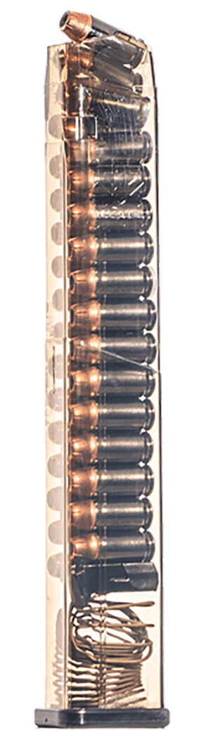 ETS Group SMKGLK2130 Pistol Mags  30rd Extended 45 ACP Compatible w/Glock 21/30/41 Smoke Polymer