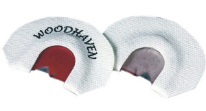 Woodhaven WH122 Red Scorpion Diaphragm Call Triple Reed Attracts Turkey White