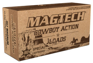 Magtech 357L Cowboy Action  357Mag 158gr Lead Flat Nose 50 Per Box/20 Case