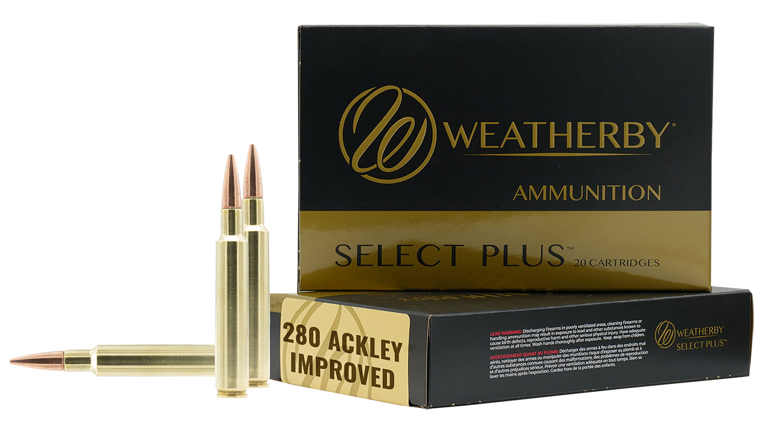 Weatherby Select Plus Swift Scirocco .280 AI 150 gr ammunition 20rd box