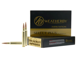 Weatherby Select Plus Classic Hybrid .280 Ackley Improved Jacketed Hollow Point 20-round box