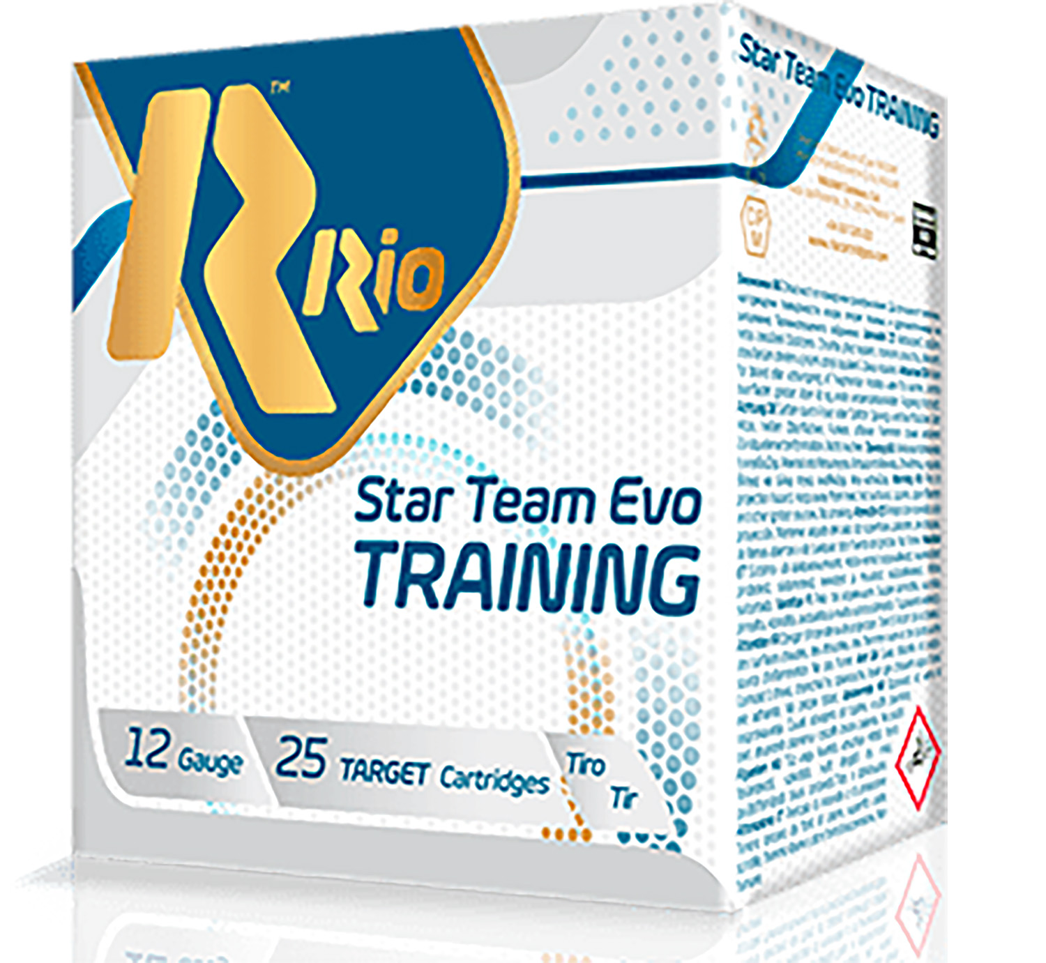 Rio Ammunition STT2875 Star Team EVO 12Gauge 2.75" 1oz 7.5Shot 25 Per Box/10 Case