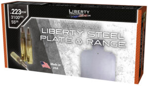 Liberty Ammunition Steel Plate & Range .223 Rem 55 gr 20 round box