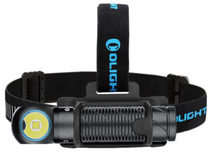 Olightstore Usa Inc PERUN2BK Perun 2 Black Anodized 5/30/120/500/800/2,500 Lumens White LED