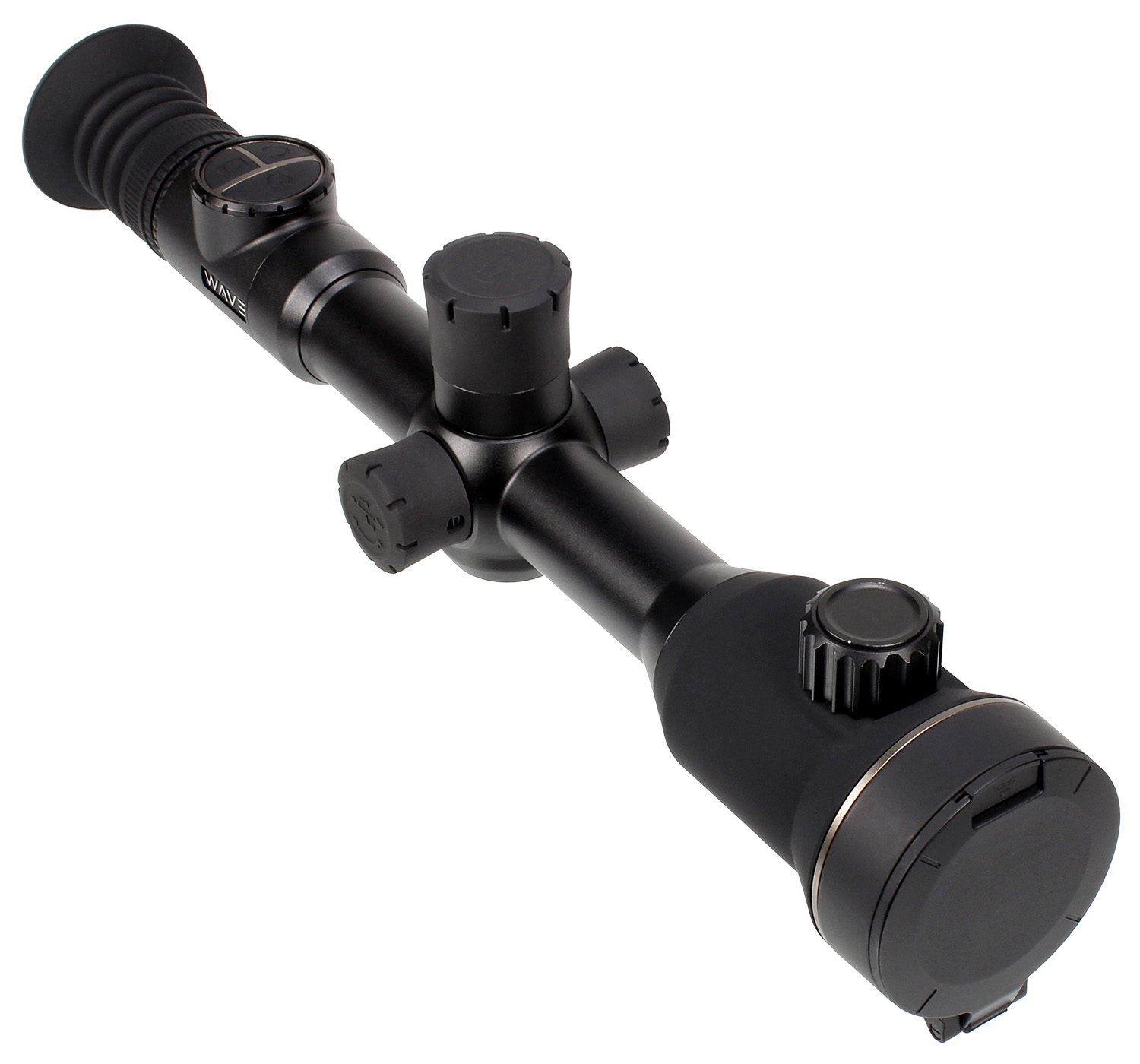 Wave WTS105 Atris 650 Thermal Black 3x50mm Illuminated Multi Reticle, Digital Zoom 15x Rapid/Smooth, 640x512, 12 Microns, 50 Hz Resolution