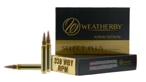 Weatherby Select Plus .338 WBY RPM 185gr Barnes TTSX ammunition 20-round box