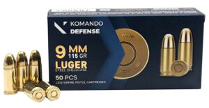 Breda/Dickinson Dickinson LLC 9mm Luger 115 gr FMJ ammunition 50-round box