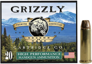 Grizzly Ammo GC38SP3 .38 Special 148gr Jacketed Hollow Point 20 round box