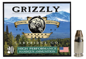 Grizzly Ammo GC357S2 .357 SIG 90gr Jacketed Hollow Point 20 round box