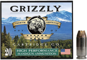 Grizzly Ammo GC4SW4 40 S&W 180 gr Jacketed Hollow Point box (20 rounds)