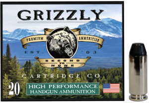 Grizzly Ammo GC10M10 10mm Auto 220 gr FMJ Flat Point box