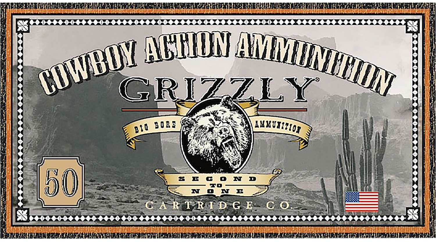 Grizzly Ammo GC41M8 41 Mag 210 gr Semi Wad-Cutter ammunition box and cartridges