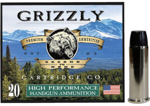 Grizzly Ammo GC44M9 .44 Magnum 260 gr Wide Flat Nose Gas Check 20 rounds per box product image