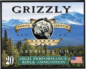 Grizzly Ammo GCSUB1 .45-70 Government 410 gr FMJ Flat Point 20 rounds per box