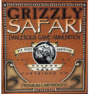 Grizzly Ammo GC47NE1 470 Nitro Express 500gr Triple Shock X box