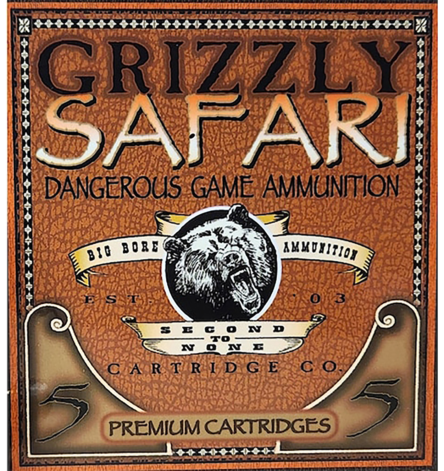 Grizzly Ammo GC47NE1 470 Nitro Express 500gr Triple Shock X box