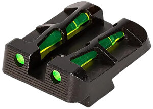 HiViz TRLW11 LiteWave Rear Sight Green/Red Interchangeable Fits Taurus G3, G3 Tactical, G3C, GX4, GX4XL, GX4 Carry