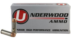 Underwood Ammo .45 Long Colt 250gr FMJ 50rd box nickel-plated brass