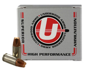 Underwood Ammo 822 Xtreme Penetrator 9mm Luger +P 115gr solid copper 20rd box