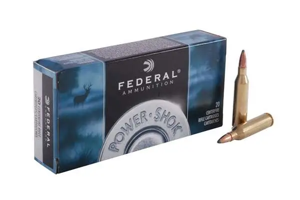 Federal Power-Shok .270 Winchester 150 gr Jacketed Soft Point 20rd box