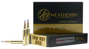 Weatherby Select Plus 7mm Weatherby Magnum 140gr Barnes TTSX ammunition box 20 rounds