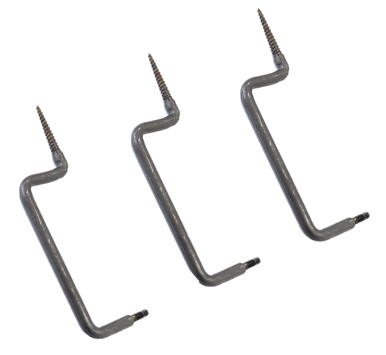 Stealth Cam STCTS3PK Tree Screw Mounts Compatible With 1/4"-20 thread adapter Black 3 Per Pkg