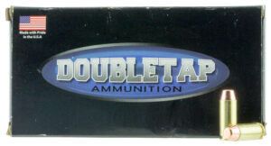 Double Tap Ammunition 10mm 180gr FMJ target ammunition, 50 rounds per box