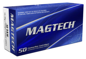 Magtech 40C .40 S&W 160gr Lead Semi Wadcutter 50rd box
