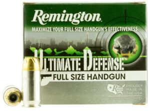 Remington Ultimate Defense 45 ACP 185 gr BJHP 20-round box