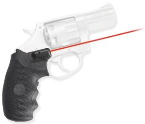 Crimson Trace 0122301 Lasergrips Fits Charter Arms Revolvers, Red Laser 633nM Wavelength 5mW Output, Black Polymer