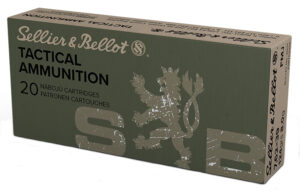 Sellier & Bellot 7.62x39 20rd FMJ rifle ammunition box