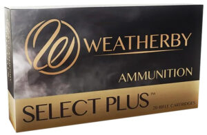 Weatherby Select Plus .224 Weatherby Magnum 55 gr box, 20 rounds