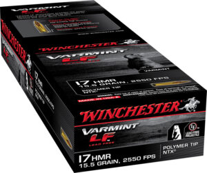 Winchester 17 HMR 15.5gr Polymer Tip NTX 50 Rounds