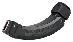 Ruger 90398 BX-25 Value Pack 25rd Magazine Fits Ruger 10/22/SR/American Rimfire/Charger 22LR Black 2 Pack