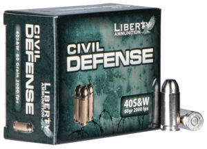 Liberty Civil Defense .40 S&W 60 grain 20-round box