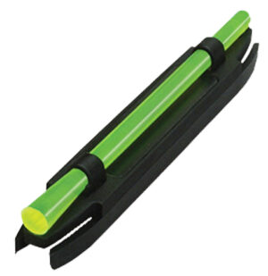 HiViz S400G S-Series Magnetic Front Sight Black | Green Fiber Optic