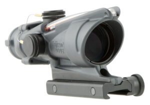 Trijicon 100308 ACOG Sniper Gray 4x 32mm Illuminated Red Chevron .223/5.56 BDC Reticle
