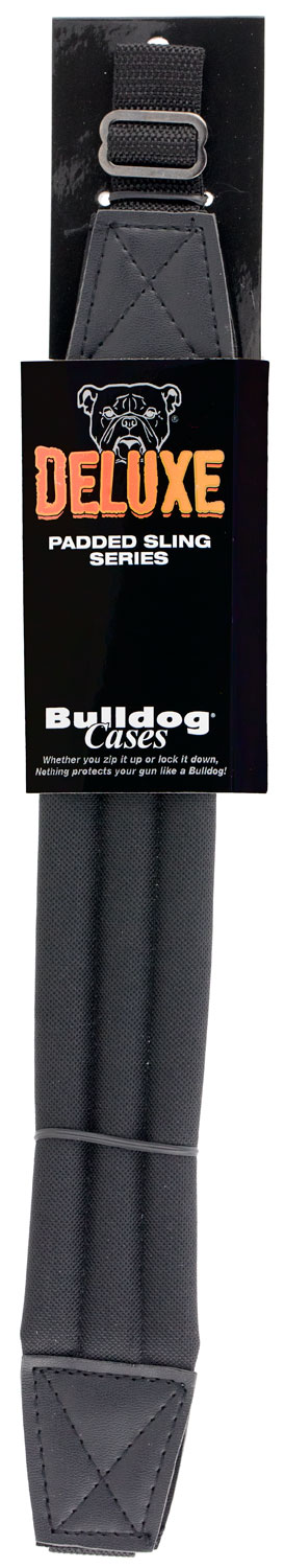 Bulldog BD810 Deluxe Rifle Sling Black Nylon 1" Wide Padded Design