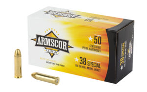 Armscor .38 Special 158 gr FMJ 50-round box