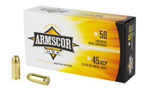 Armscor .45 ACP 230 grain FMJ 50rd box
